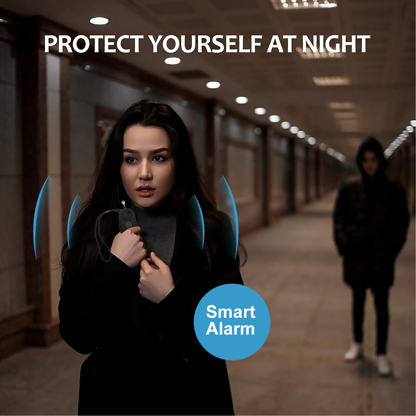 Personal Alarm Keychain - Podwójnie funkcjonalny osobisty alarm w formie