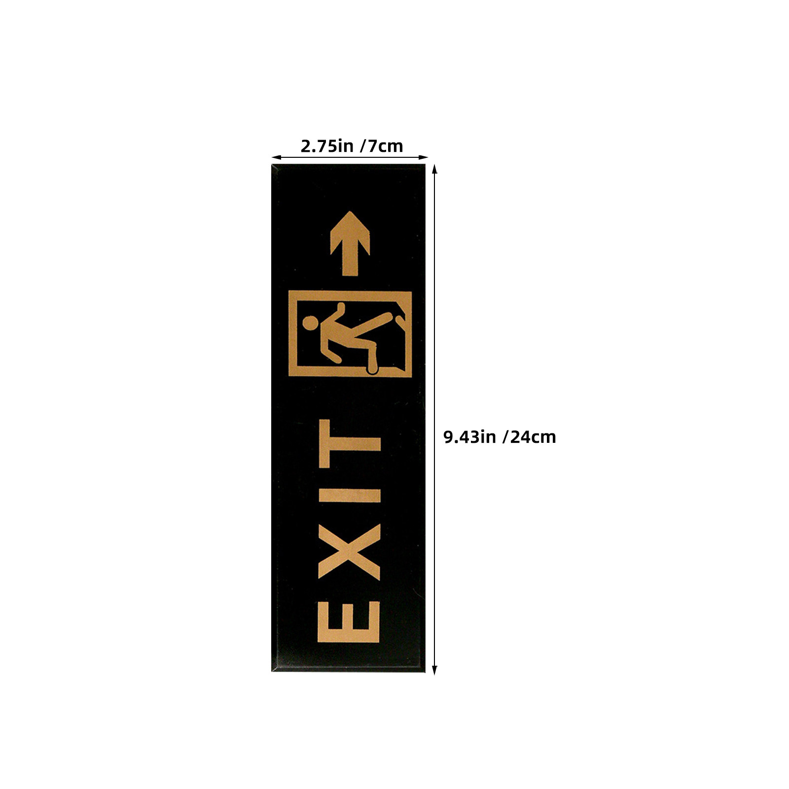5 szt. Samoprzylepna akrylowa  – Emergency Exit Sign recenzja i cena