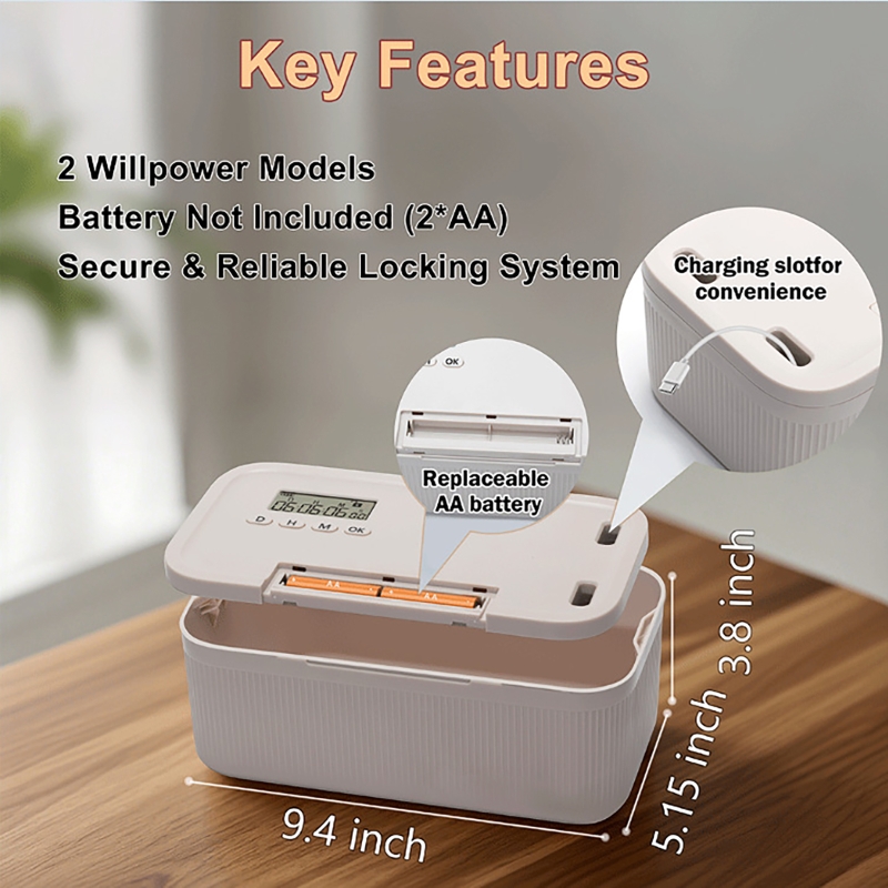 Pudełka z timerem, elektronicz – Medicine Cabinet Lock recenzja i cena