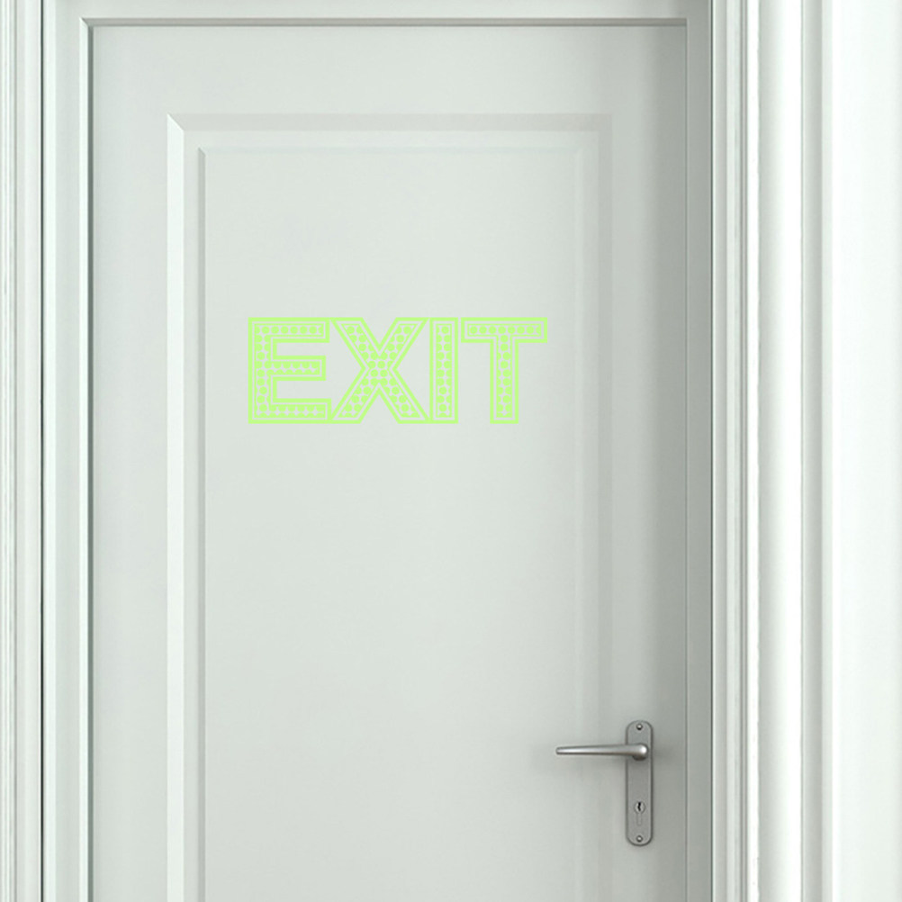 3 sztuki świecących w ciemnośc – Emergency Exit Sign recenzja i cena