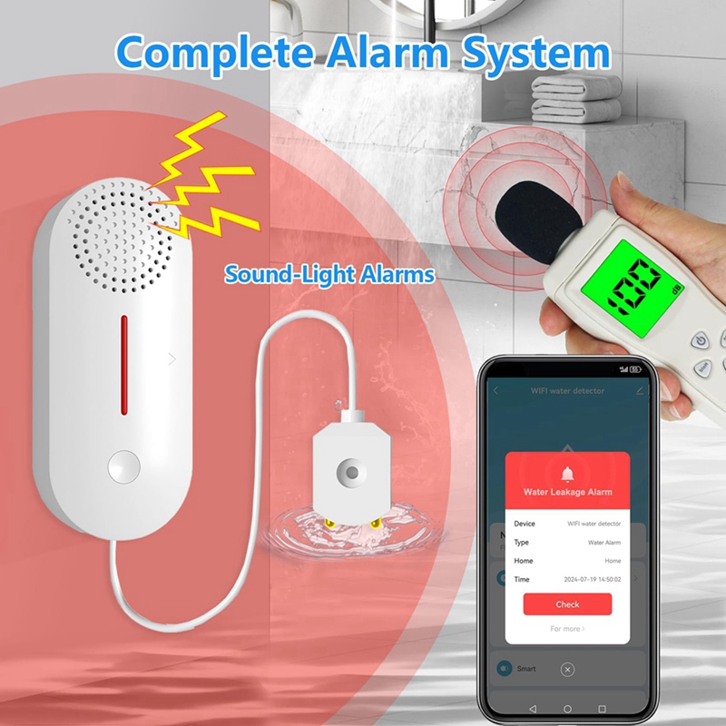 Alarm detektora wody, intelige – Water Alarm Sensor recenzja i cena