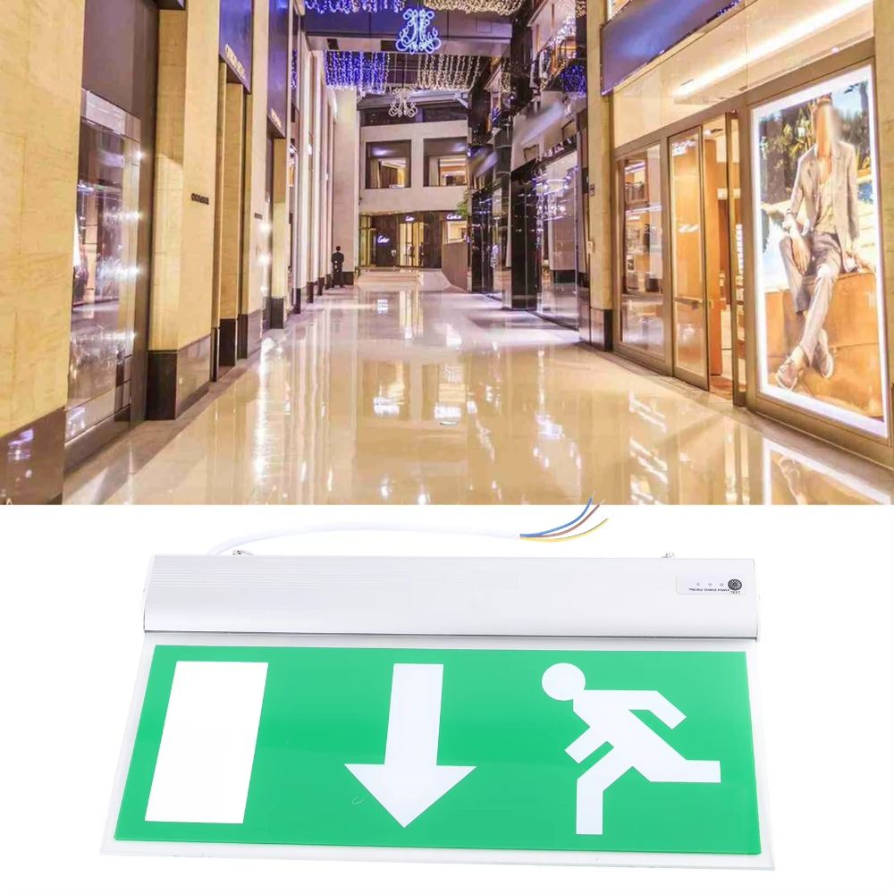 Lampa LED awaryjna komercyjna  – Emergency Exit Sign recenzja i cena